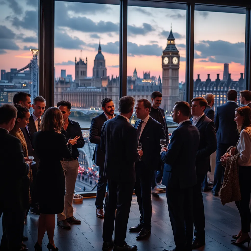 Networking event in London
